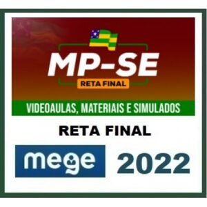 MP SE Promotor - Pós Edital (CERS 2022) Ministério Público do Sergipe