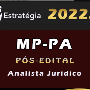 MP-PA (Analista Jurídico) Estrategia 2022 (Pós-Edital) - Rateio Para Ministerio Publico MPPA MP PA
