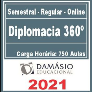 Diplomacia 360º (Semestral) Damásio 2021 - Diplomata