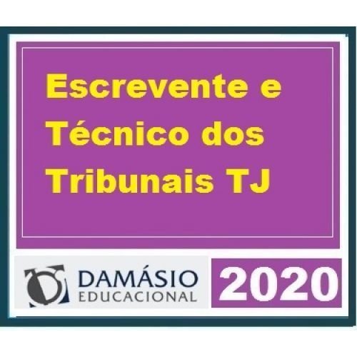 Escrevente e Técnico dos Tribunais TJ 2020.2 - DAMASIO