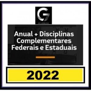 G7 Jurídico - COMBO Anual - INTENSIVOS I e II + Complementares Estaduais e Federais (G7 2022)  Carreiras Jurídicas
