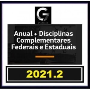 G7 Jurídico - SUPER COMBO Anual - INTENSIVOS I e II + LPE + COMPLEMENTARES Estaduais e Federais (G7 2021.2)  Carreiras Jurídicas