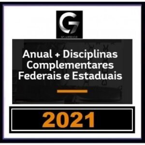 G7 Jurídico - SUPER COMBO Anual - INTENSIVOS I e II + LPE + COMPLEMENTARES Estaduais e Federais (G7 2021)  Carreiras Jurídicas