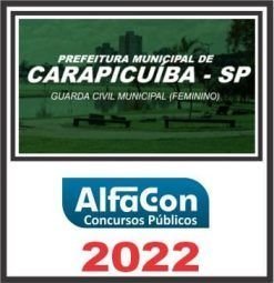 GM SP (GUARDA MUNICIPAL DE CARAPICUÍBA) ALFACON 2022