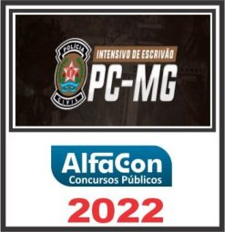 PC MG (INTENSIVO – ESCRIVÃO) ALFACON 2022