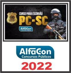 PC SC (ESCRIVÃO) ALFACON 2022