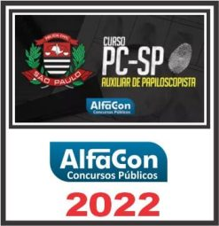 PC SP (AUXILIAR PAPILOSCOPISTA) ALFACON 2022