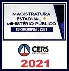 Magistratura e MP (Estaduais) Cers 2021 - Rateio Juiz e promotor de justica Estados Regular