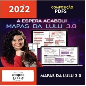 Mapas da Lulu 3.0 2022 – Pacote Completo - Mapas Mentais 2022 Lulu Mapa Mental memorizacao