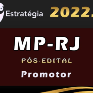 MP-RJ (Promotor) (Pós-Edital – Estrategia 2022 - Rateio Ministerio Publico Rio de Janeiro Promotoria MpRj PosEdital Mp RJ
