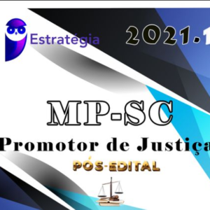 MP-SC (Promotor de Justiça) - Pós Edital - Estrategia 2021.1