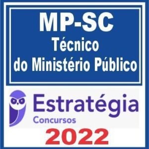 MP SC (Técnico de Ministério Público) Estratégia 2021 - Rateio MPSC Santa Catarina