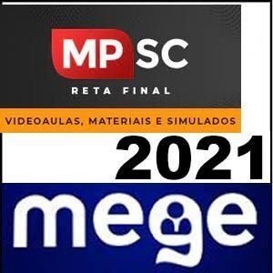 MPSC - PROMOTOR - POS EDITAL - MEGE - SANTA CATARINA - MP SC - MINISTERIO PUBLICO - PROMOTORIA