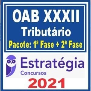 OAB XXXII Tributário (Pacote 1ª fase + Curso de 2ª fase) Estratégia