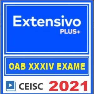 OAB XXXIV Exame (Extensivo Plus) CEISC 2021 - Rateio OAB 34 2021 Exame Ordem Advogados do Brasil