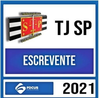 Pacote Completo - TJ SP (Escrevente Técnico Judiciário) - com videoaulas - 2021 - Rateio TJSP Tribunal Justica Sao Paulo