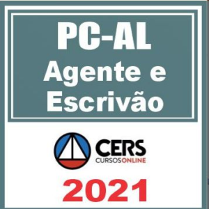 PC AL (Agente e Escrivão) Pós Edital – Cers 2021 - pcal