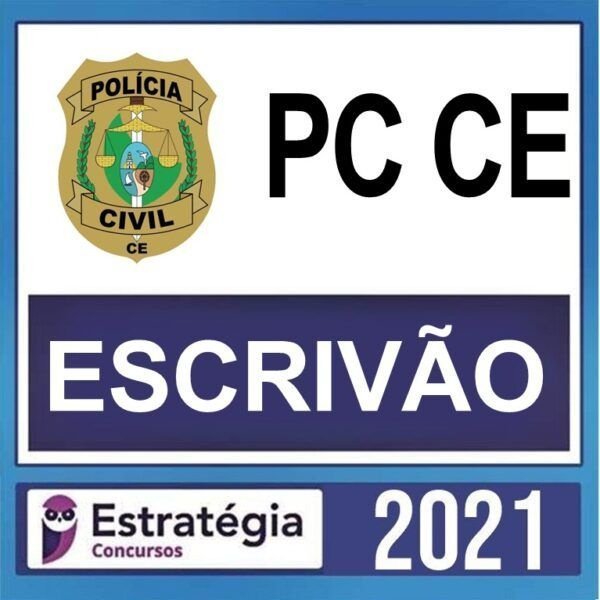 PC AL – ( ESCRIVÃO ) – ESTRATÉGIA 2021 - PCAL POLICIA CIVIL ALAGOAS