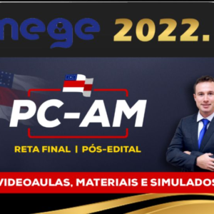 PC AM – Delegado Civil – Reta Final – MEGE 2022 Polícia Civil do Amazonas - Rateio Delta PCAM