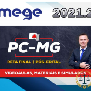 PC MG - POLICIA CIVIL MEGE MINAS GERAIS PCMG POS EDITAL 2021  DELTA RATEIO COMPLETO