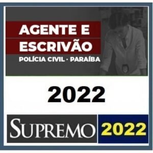 PC PB - Agente e Escrivão - Polícia Civil da Paraíba (SUPREMO 2022)