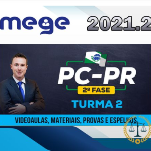 PC PR - Delegado Civil - 2ª Fase - Polícia Civil do Paraná - MEGE 2021.2 - Rateio PCPR delta Parana segunda fase