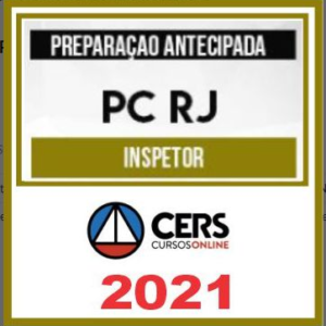 PC RJ (Inspetor) Cers 2021 - PCRJ POLICIA CIVIL RIO DE JANEIRO