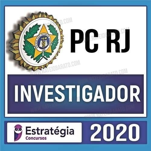 PC RJ - INVESTIGADOR - ESTRATEGIA - RATEIO PCRJ POLICIA CIVIL RIO DE JANEIRO