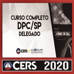 PC SP 2020 – Delegado de Polícia – Preparação Antecipada - CERS - Rateio  PCSP Policia Civil Sao Paulo Delta