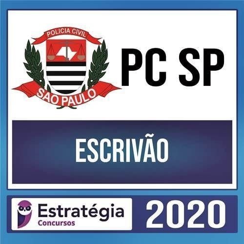 PC SP 2020 - Escrivao - ESTRATEGIA - Rateio PCSP Policia Civil Sao Paulo