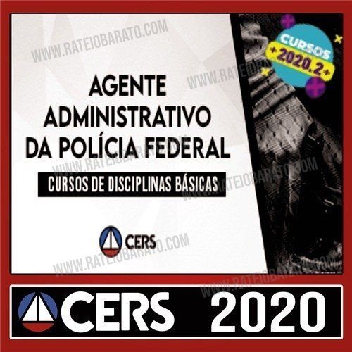 PF 2020 – Agente Administrativo - CERS - Rateio Policia Federal