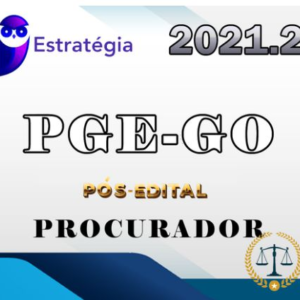 PGE-GO (Procurador do Estado) - 2021 (Pós-Edital) ESTRATEGIA - RATEIO PGEGO PROCURADORIA GOIAS