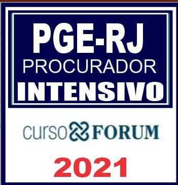 PGE RJ (Procurador Intensivo) Forum 2021