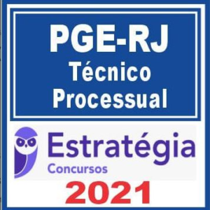 PGE RJ (Técnico Processual) Estratégia 2021 - RATEIO PGERJ