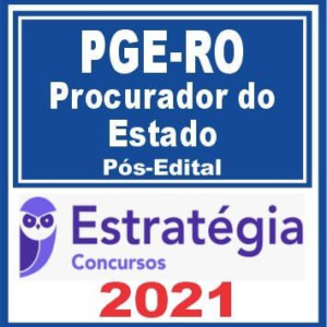 PGE RO (Procurador do Estado) Pós Edital – Estratégia 2021