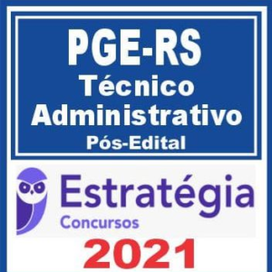 PGE RS (Técnico Administrativo) Pós Edital – Estratégia 2021 - PGERS Rio Grande Do Sul Procuradoria Rateio PosEdital