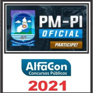 PM PI (Oficial) Pós Edital – Alfacon 2021 PMPI PIAUI