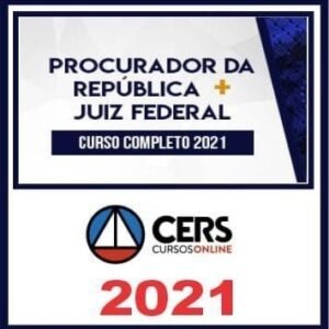 Procurador da República MPF (Juiz Federal) Cers 2021