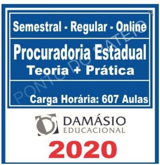 PROCURADORIA ESTADUAL (TEORIA + PRÁTICA) DAMASIO 2020 - RATEIO PROCURADOR ESTADOS