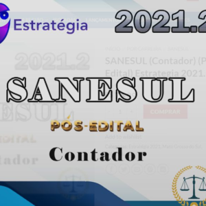 SANESUL (Contador) (Pós-Edital) Estrategia 2021.2