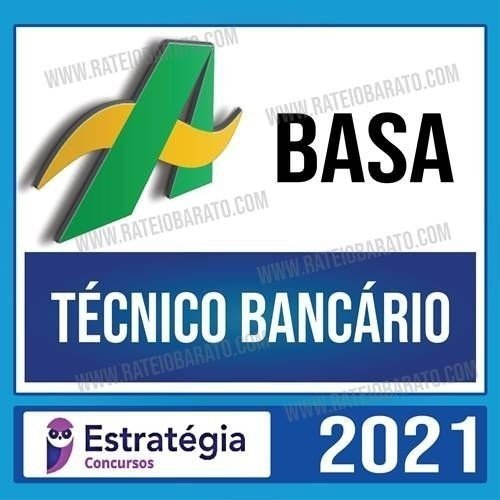 Tecnico Bancario - BASA- EStrategia - Rateio