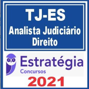 TJ ES (Analista Judiciário – Direito) Estratégia 2021