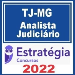TJ MG (Analista Judiciário – Analista Judiciário) Estratégia 2022 - Rateio TJMG Tribunal Minas Gerais AJ AJ 2022