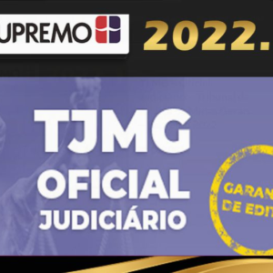 TJ MG – Oficial Judiciário – Tribunal de Justiça de Minas Gerais – Supremo 2022 - Rateio TJMG