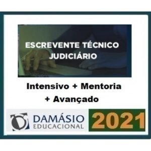 TJ SP - Escrevente  Intensivo + Mentoria - AVANÇADO  (DAMÁSIO 2021.2)