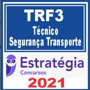 TRF 3 (Técnico Segurança e Transporte) Estratégia 2021 - Rateio TRF3