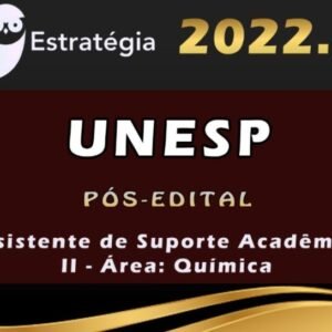 UNESP (Assistente de Suporte Acadêmico II – Área: Química) Estrategia 2022 (Pós-Edital)