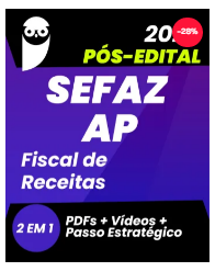 SEFAZ AP Fiscal da Receita 2022 Pós-Edital - Rateio SEFAZAP Amapa Fiscal Pos Edital