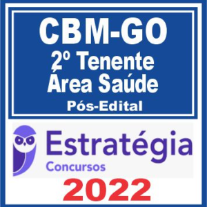 CBM GO (2º Tenente Oficial – Área Saúde) Pacote Conhecimentos Básicos – Pós Edital – Estratégia 2022 - Rateio Posedital CBMGO Bombeiros Goias BM GO