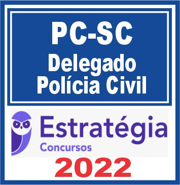 PC SC (Delegado) Estratégia 2022